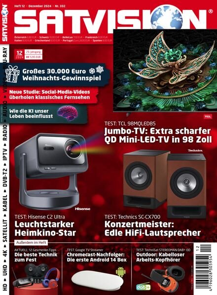 Satvision – Dezember 2024 Cover