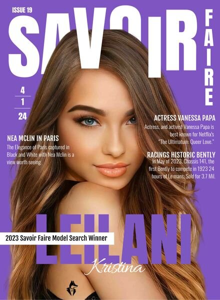 Savoir Faire – Issue 19 – Leilani 2024 Cover