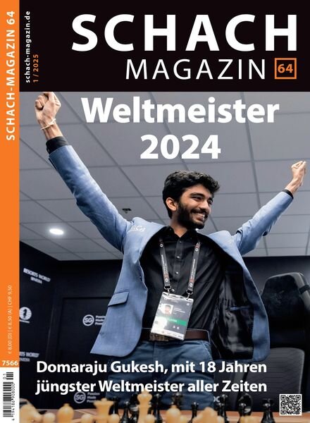Schach-Magazin 64 – Januar 2025 Cover