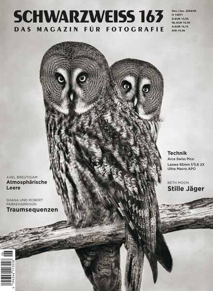 Schwarzweiss – Dezember 2024-Januar 2025 Cover