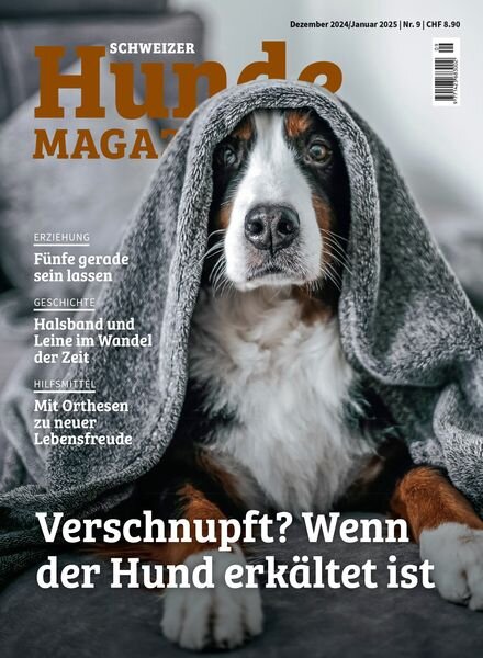 Schweizer Hunde Magazin – Dezember 2024 – Januar 2025 Cover