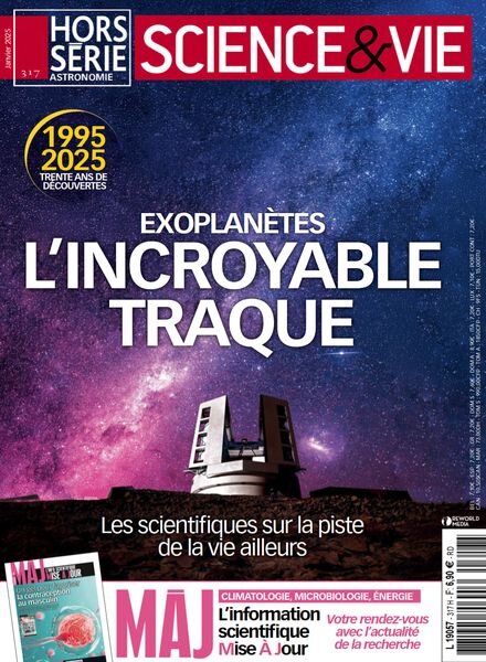 Science & Vie – Hors-Serie N 317 – Astronomie – Janvier 2024 Cover