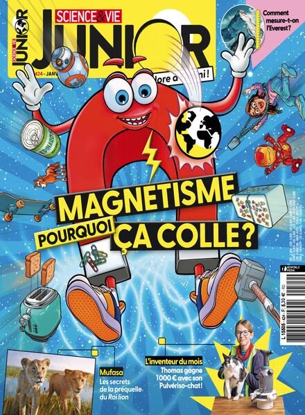 Science & Vie Junior – Janvier 2025 Cover