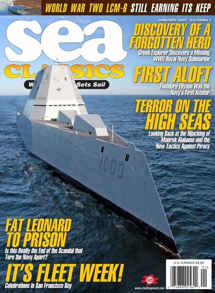 Sea Classics – January 2025 Cover
