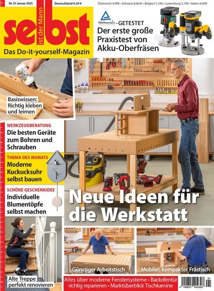Selbst ist der Mann – Januar 2025 Cover