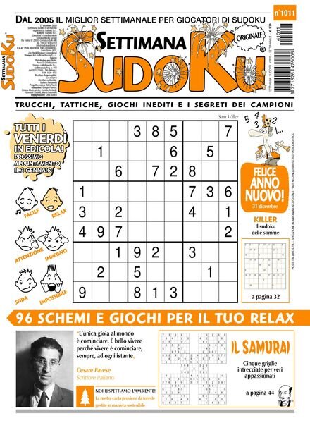 Settimana Sudoku – 27 Dicembre 2024 Cover