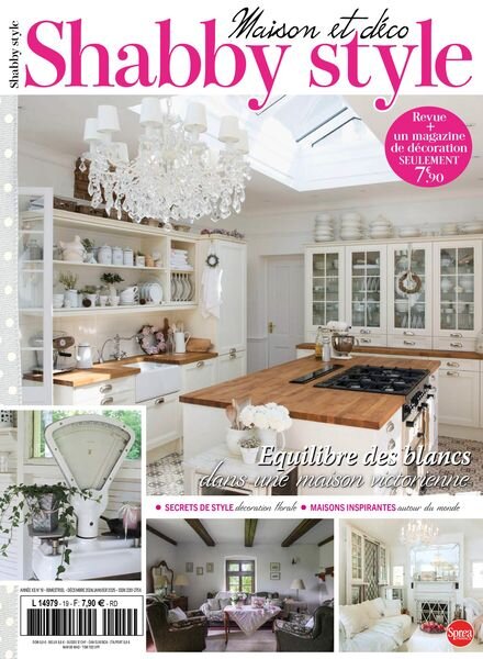 Shabby Style France – Decembre 2024 – Janvier 2025 Cover