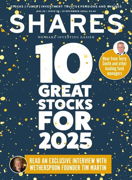 Shares Magazine – 19 December 2024 Cover