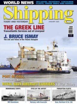 Shipping Today & Yesterday – January 2025