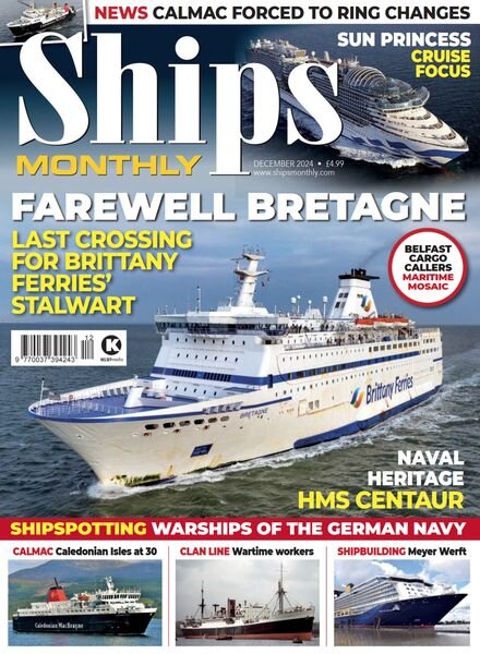 Ships Monthly – December 2024 Cover