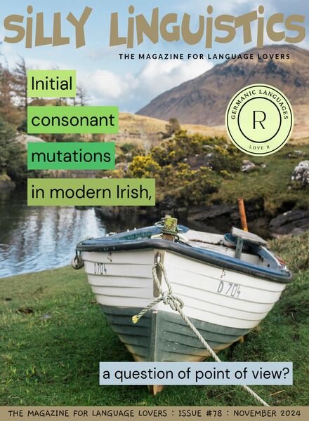 Silly Linguistics – November 2024 Cover