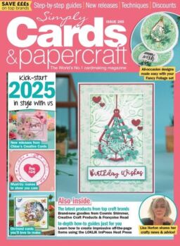 Simply Cards & Papercraft – Issue 265 2024
