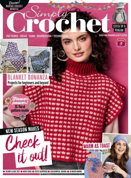 Simply Crochet – Issue 157 2024 Cover