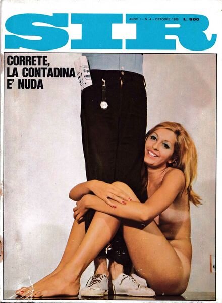 Sir Italia – N 4 Ottobre 1968 Cover