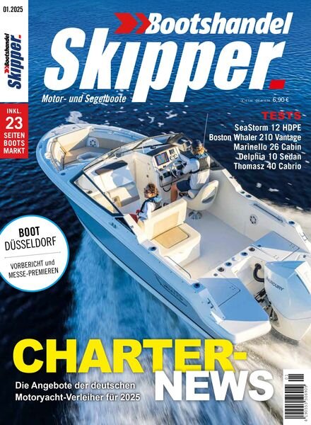 Skipper Bootshandel – Januar 2025 Cover