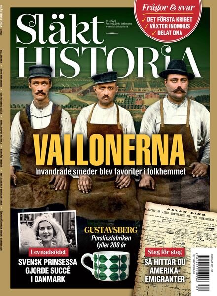 Slakthistoria – December 2024 Cover