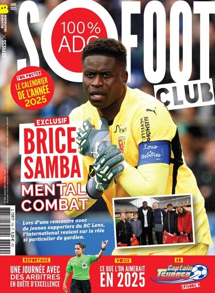 So Foot Club – Janvier 2025 Cover