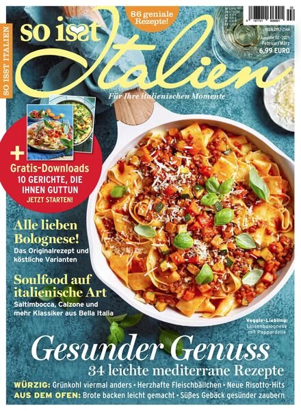 So isst Italien – Februar 2025 Cover