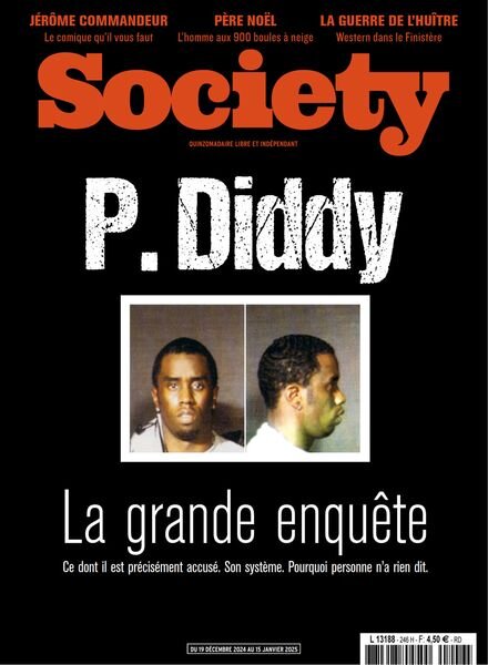 Society – 19 Decembre 2024 Cover