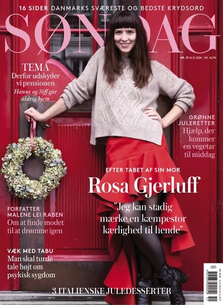 Sondag – 16 December 2024 Cover