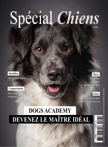 Special Chiens – Janvier-Fevrier-Mars 2025 Cover