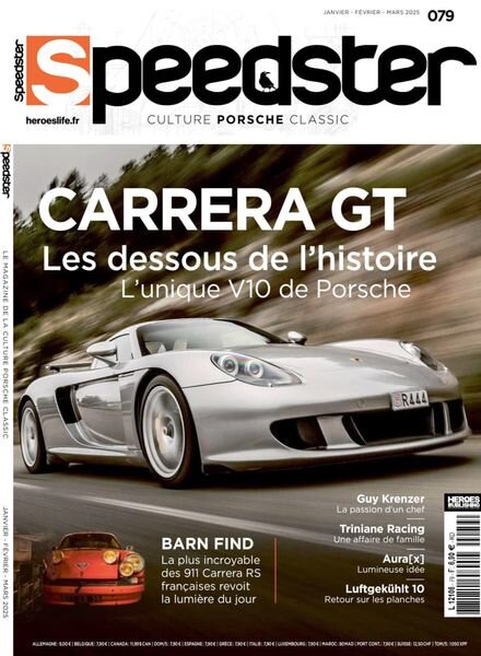 Speedster – Janvier-Mars 2025 Cover