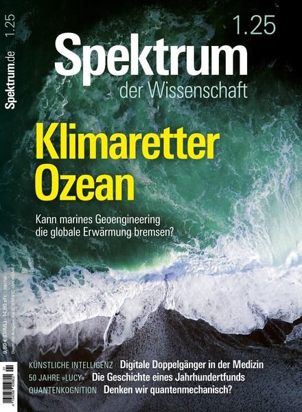 Spektrum der Wissenschaft – Januar 2025 Cover