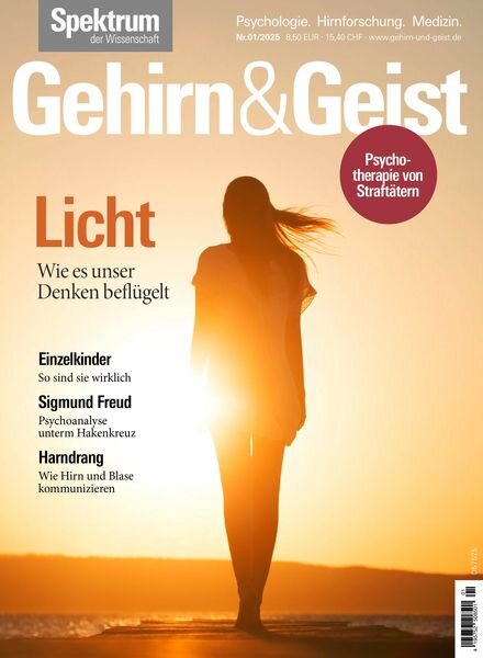 Spektrum Gehirn&Geist – Januar 2025 Cover