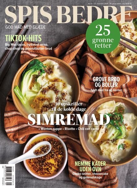 Spis Bedre – Januar 2025 Cover