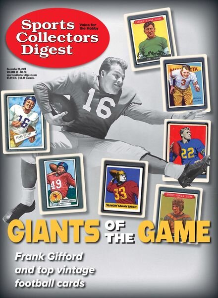 Sports Collectors Digest – December 15 2024 Cover