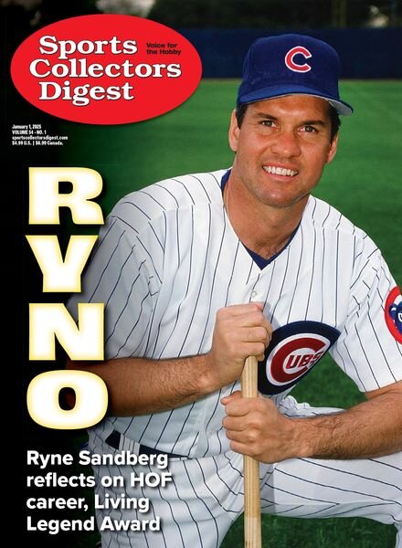 Sports Collectors Digest – January 1 2025 Cover