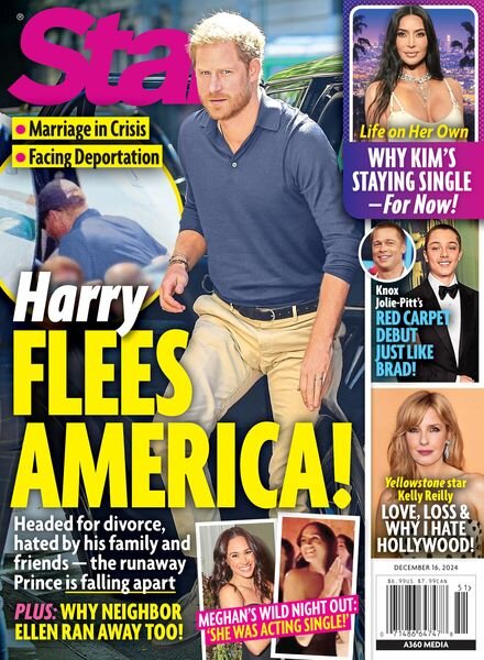 Star Magazine USA – December 16 2024 Cover