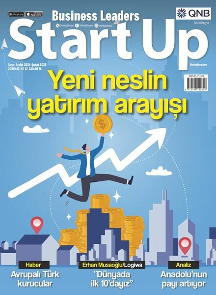 Start Up Turkiye – Aralik 2024 Cover