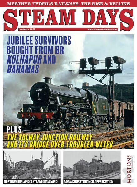 Steam Days – January 2025 Cover