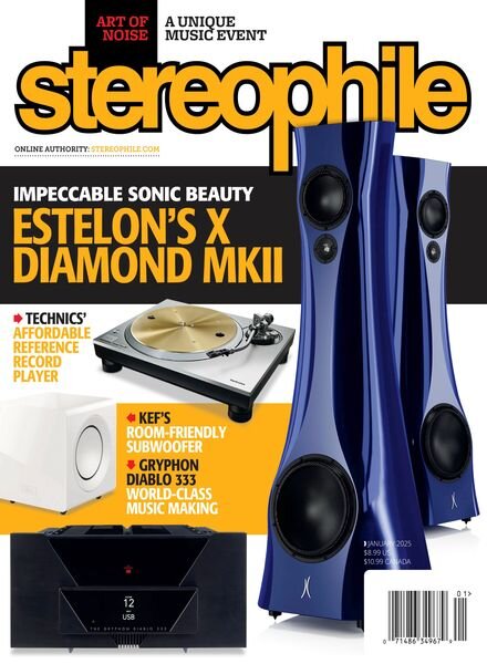 Stereophile – January 2025 Cover