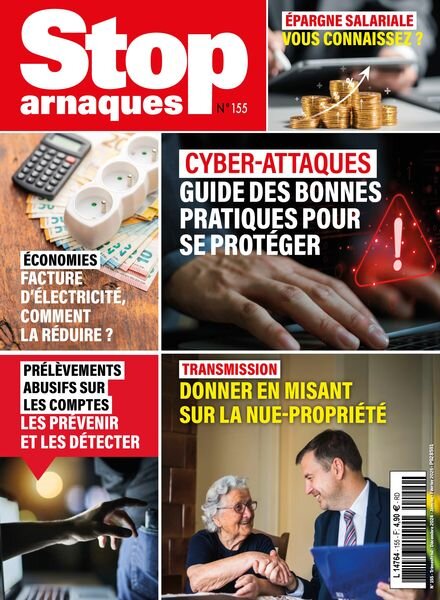 Stop Arnaques – Decembre 2024 – Janvier-Fevrier 2025 Cover