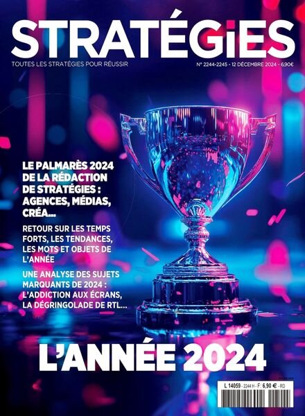 Strategies – 12 Decembre 2024 Cover