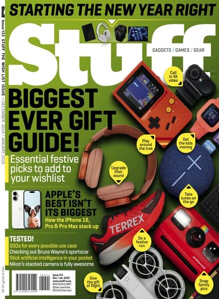 Stuff South Africa – December 2024 – January 2025 Cover