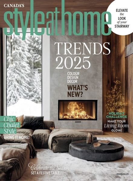 Style at Home Canada – Winter 2024-2025 Cover