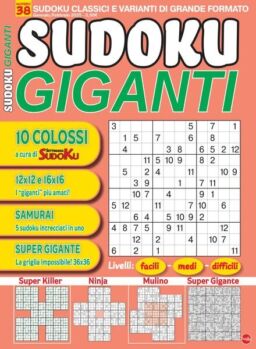 Sudoku Giganti – Gennaio-Febbraio 2025