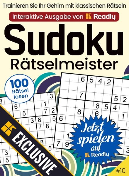 Sudoku-Ratselmeister – November 2024 Cover