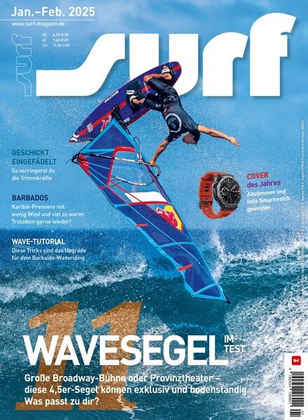 Surf Germany – Januar-Februar 2025 Cover