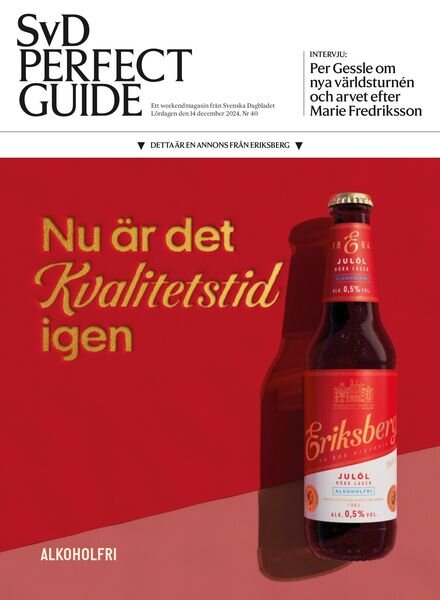 SvD Perfect Guide – 14 December 2024 Cover