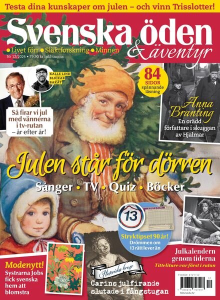 Svenska Oden & aventyr – November 2024 Cover