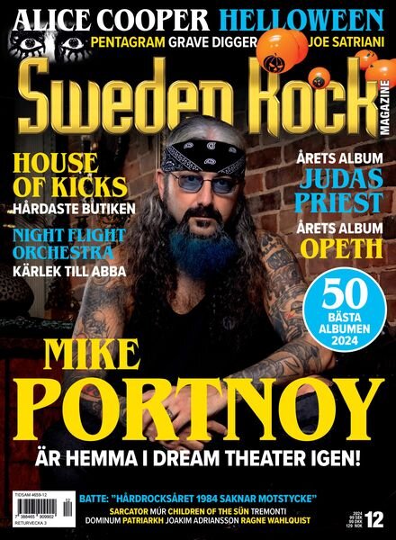 Sweden Rock Magazine – December 2024 Cover