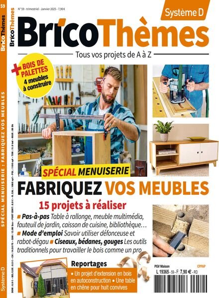 Systeme D Bricothemes – Janvier 2025 Cover