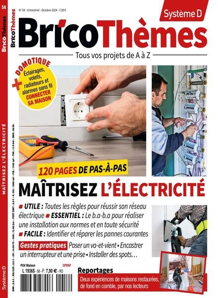 Systeme D Bricothemes – Octobre 2024 Cover