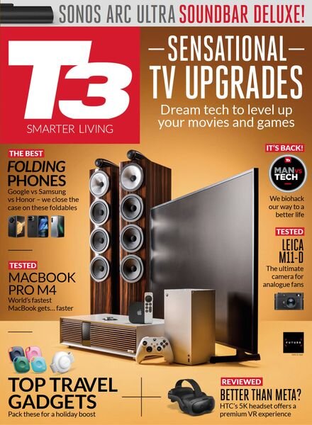 T3 UK – January 2025 Cover