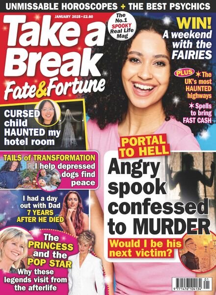 Take a Break Fate & Fortune – January 2025 Cover