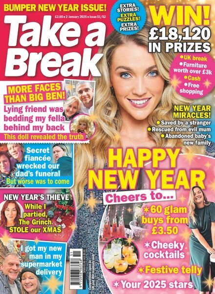 Take a Break Weekly – 19 December 2024 Cover